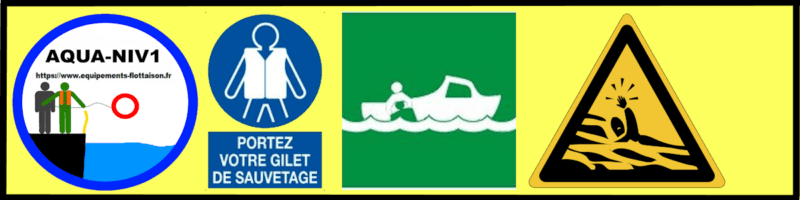 prénvention de la noyade et port du gilet de sauveytage 
